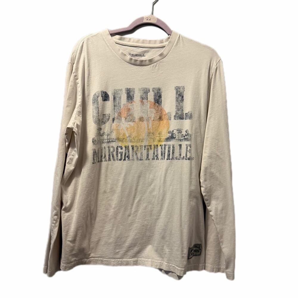 Margaritaville chill long sleeve shirt cotton